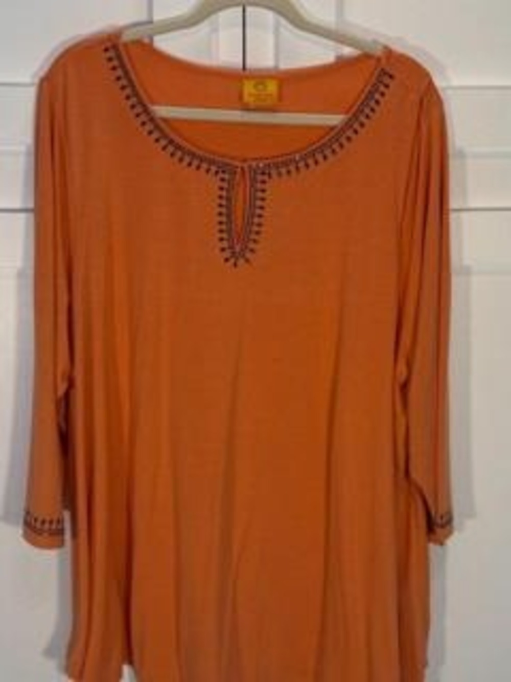 Ruby Rd. Women's Tunic Top 3/4 Sleeve - Picture 3 of 8